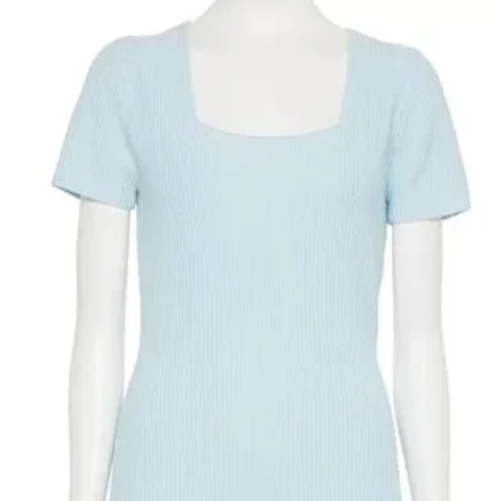 NWT Madden Girl Sky Blue Knit 👗 Dress